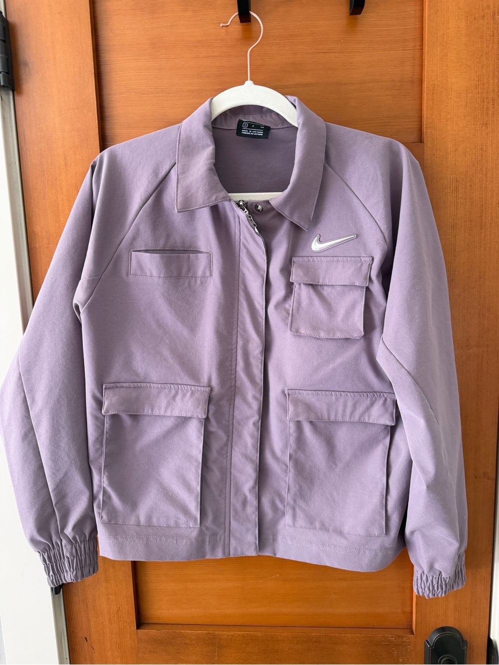 Nike Sportswear Cargo Utility Jacket Purple Smoke CZ8898-531 Women’s S